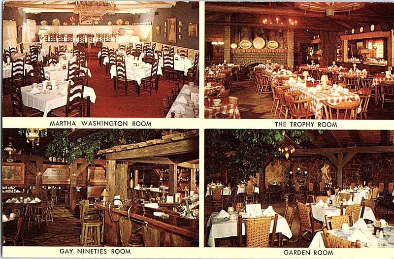 Postcard RESTAURANT SCENE Rockton Illinois IL m/09 AJ2935