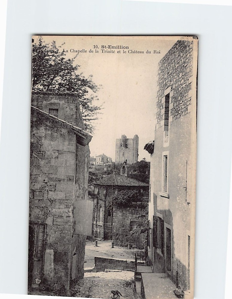 Postcard Chapel of the Trinité in Saint-Émilion France