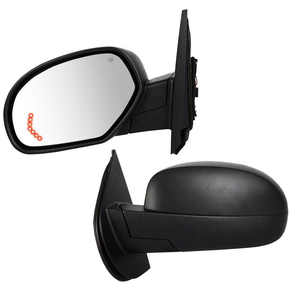 07-13 Chevy Silverado GMC Sierra Power Heated Turn Signal Mirror