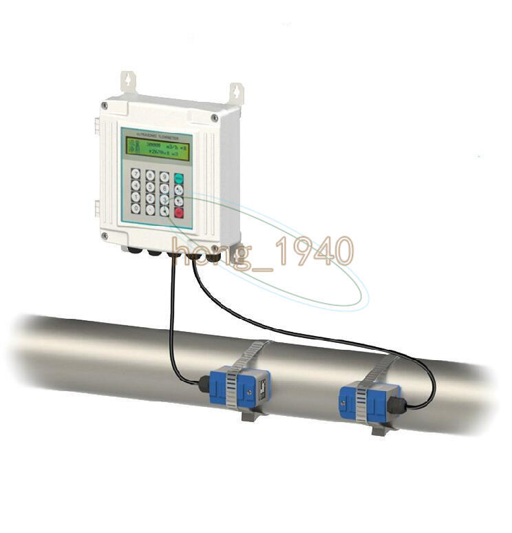 Digital Ultrasonic Flowmeter TUF-2000SW+TS-2+TM-1 DN15-700mm Fixed Flow Meter