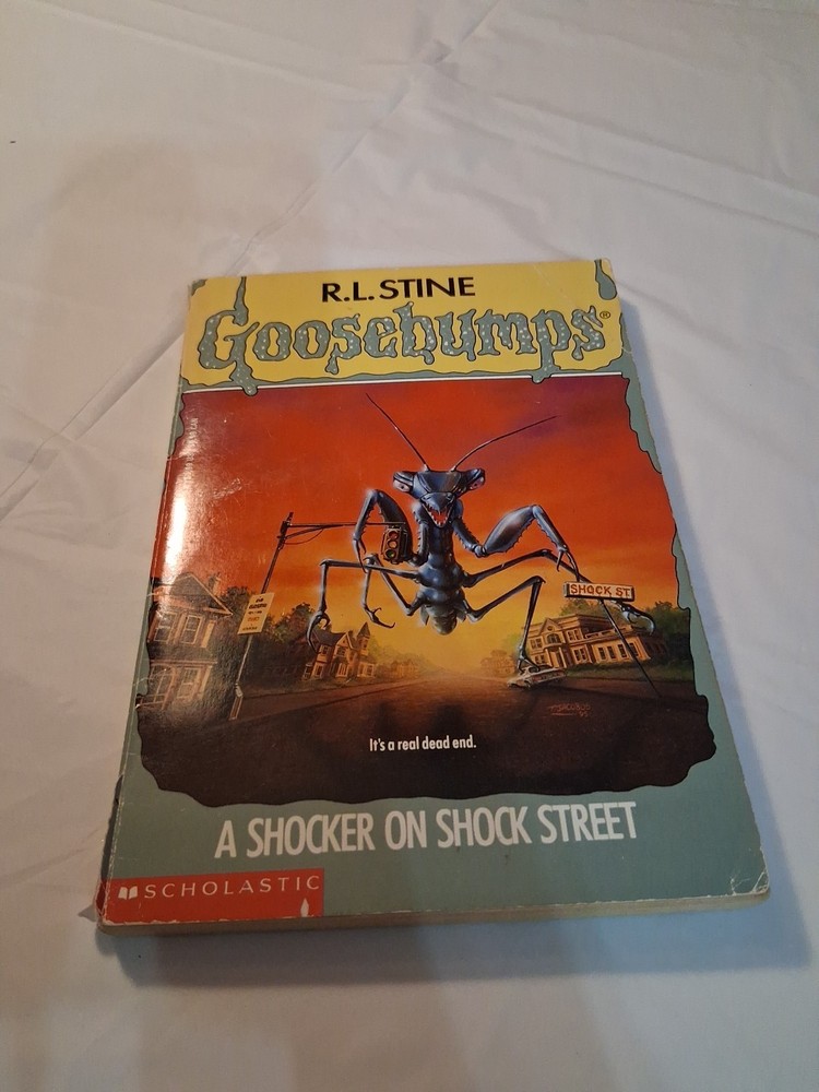 Shocker on Shock Street by R. L. Stine (1995, Trade Paperback)