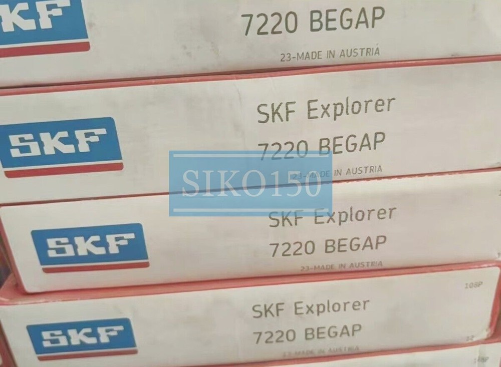 1PC 7220 BEGAP single row angular contact ball bearing #SK