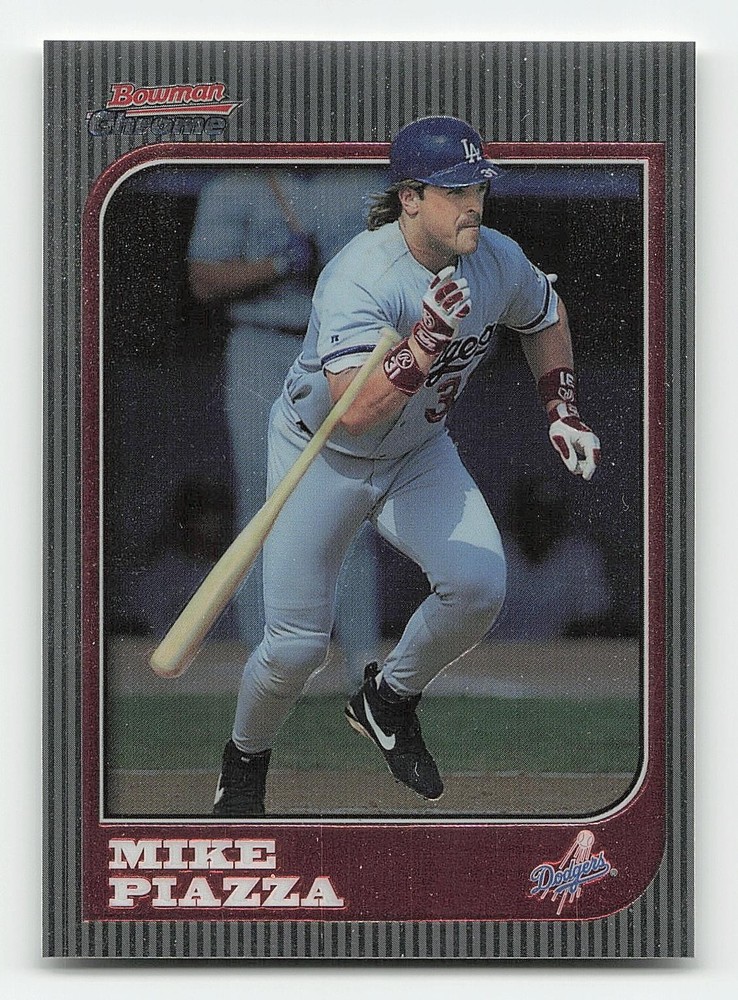 1997 Bowman Chrome #85 Mike Piazza