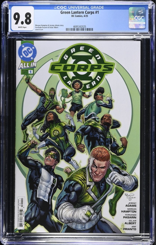 Green Lantern Corps 1 CGC 9.8