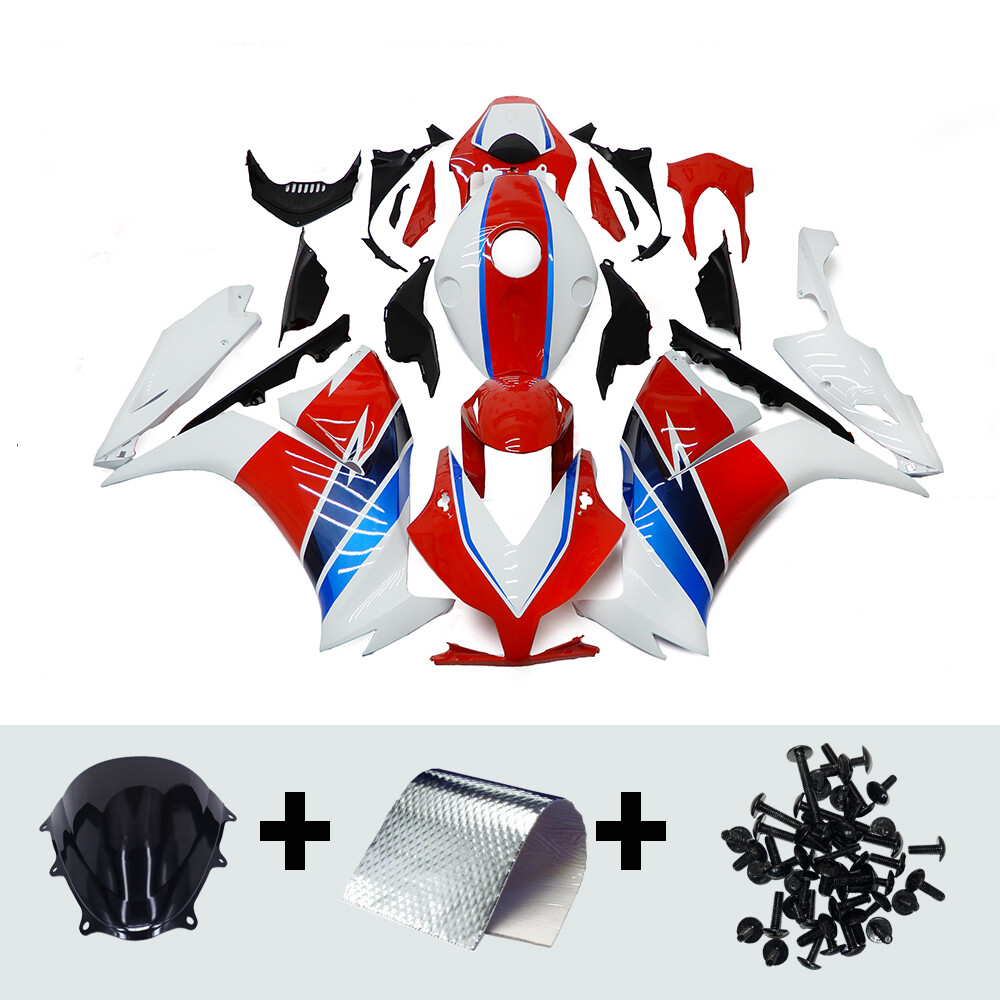 Fairing Kit for Honda CBR1000RR 2012 13 14 15 2016 Red White Injection Bodywork