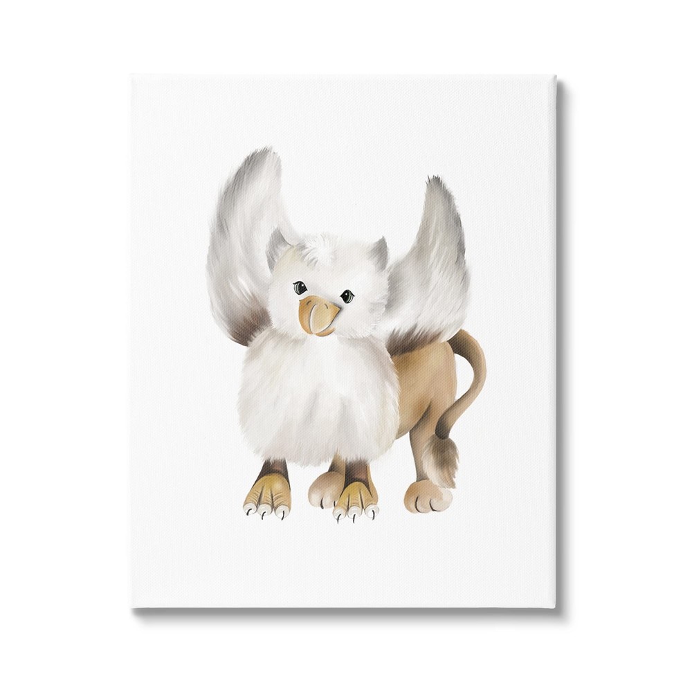 Mythical Fantasy Creature Winged Hippogriff Painting, Design by Studio Q