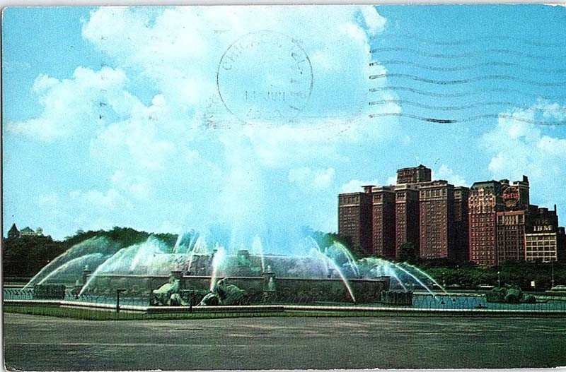 Postcard HOTEL SCENE Chicago Illinois IL m/09 AI9839