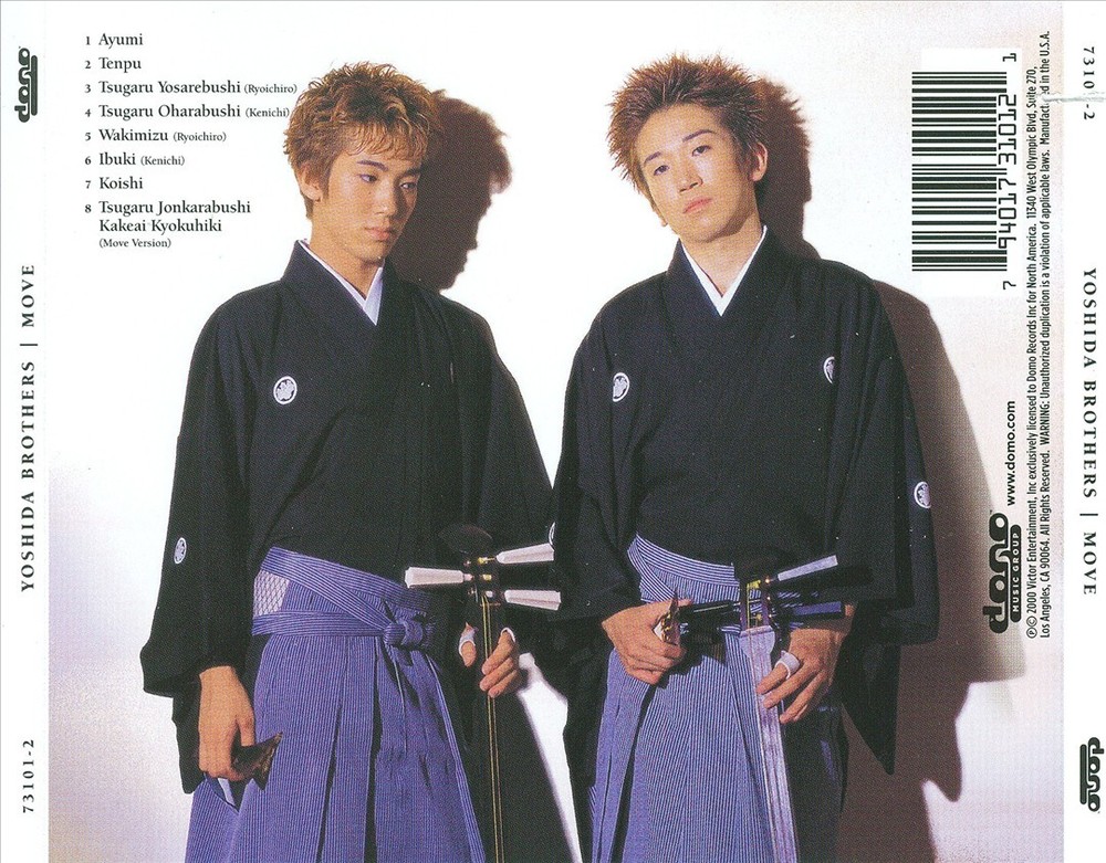 Yoshida Brothers Move New Cd