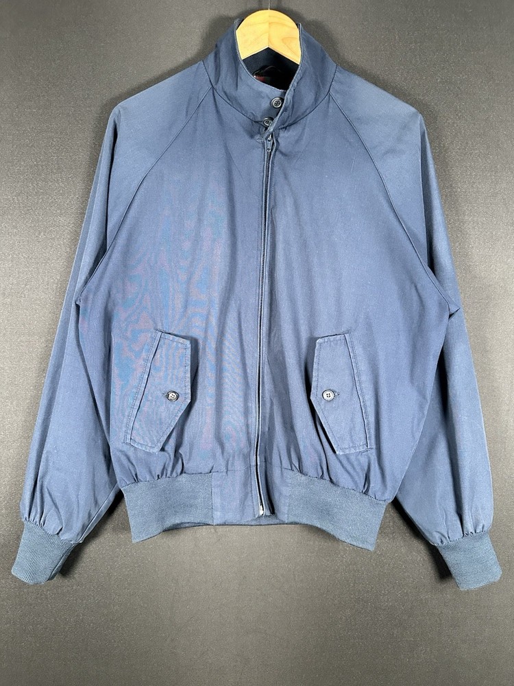 Saddlebred Vintage Harrington Swing Bomber Jacket Men’s Size M Made In Sri Lanka