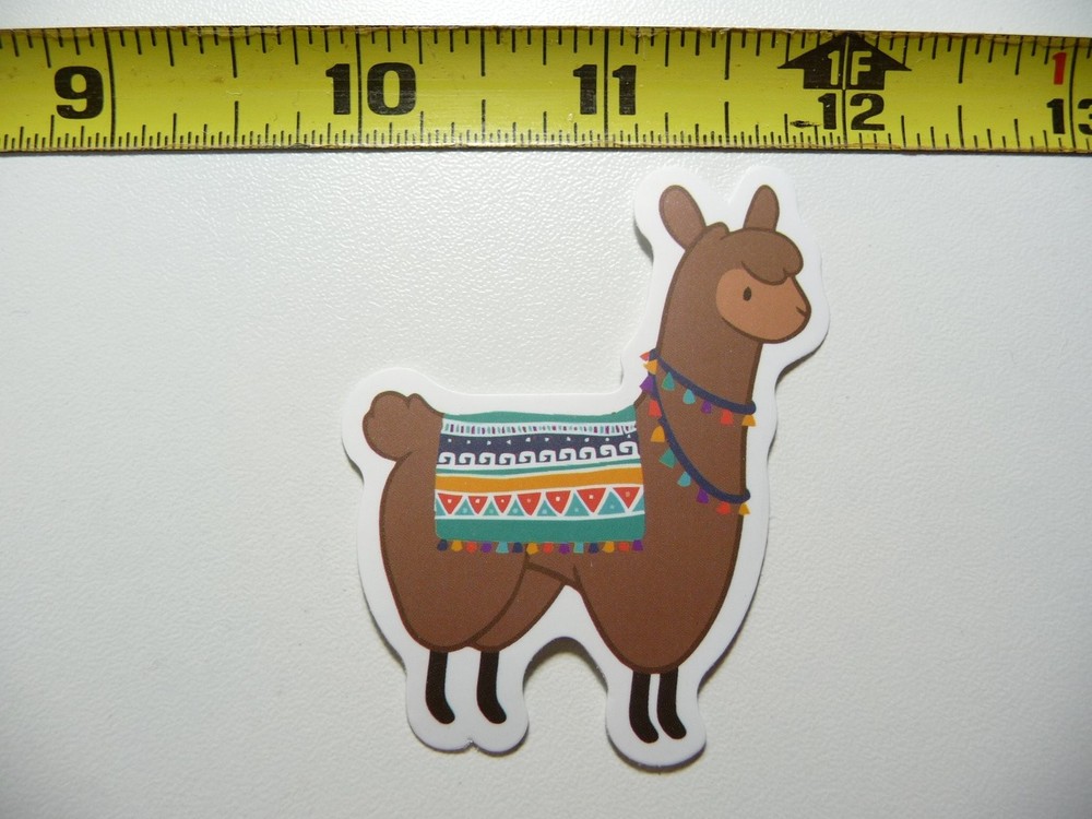 Llama Farm Animal Decal Sticker for Walls Windows Cars