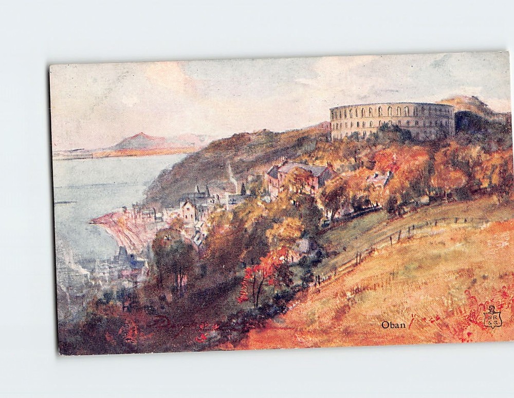 Postcard Oban Scotland