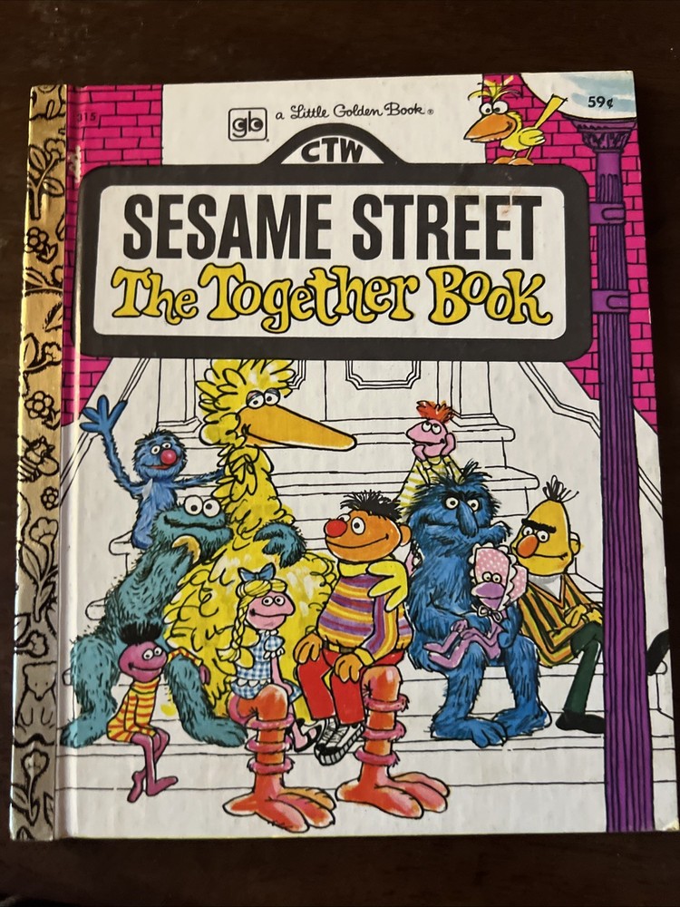 The Together Book (Sesame Street) (Little Golden Book) - Hardcover - GOOD