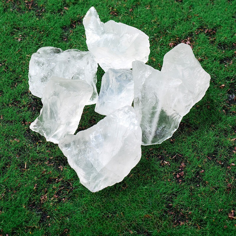 Raw Rough White Quartz Crystal Stone Chunk Healing Mineral Rocks Gifts 100g