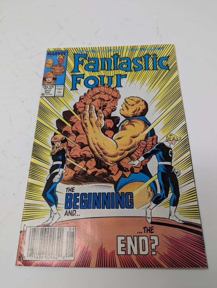 Fantastic Four #317 (1990) Marvel Comics Newsstand