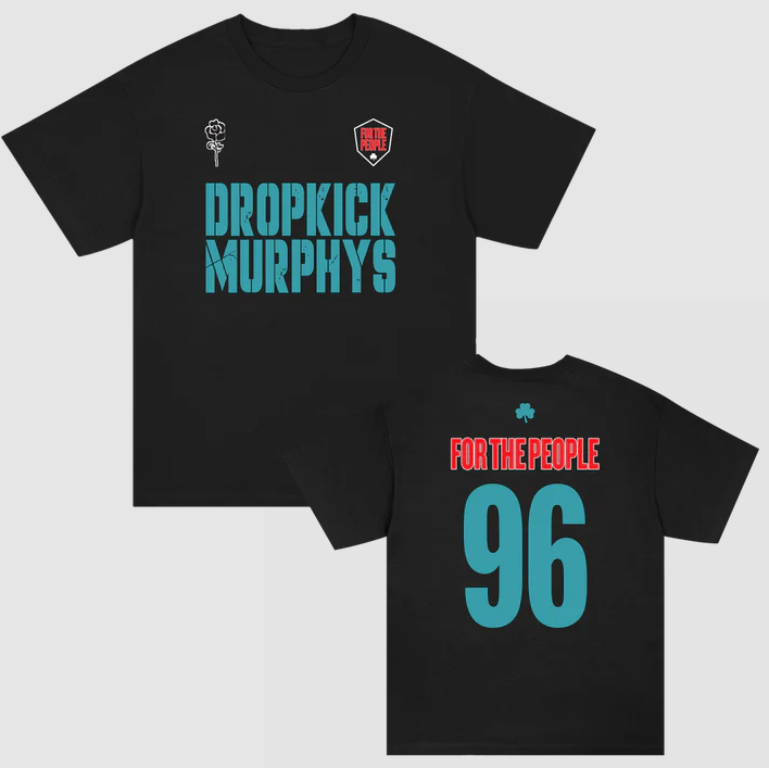 Dropkick Murphys For The People Soccer Jersey T-Shirt All Sizes