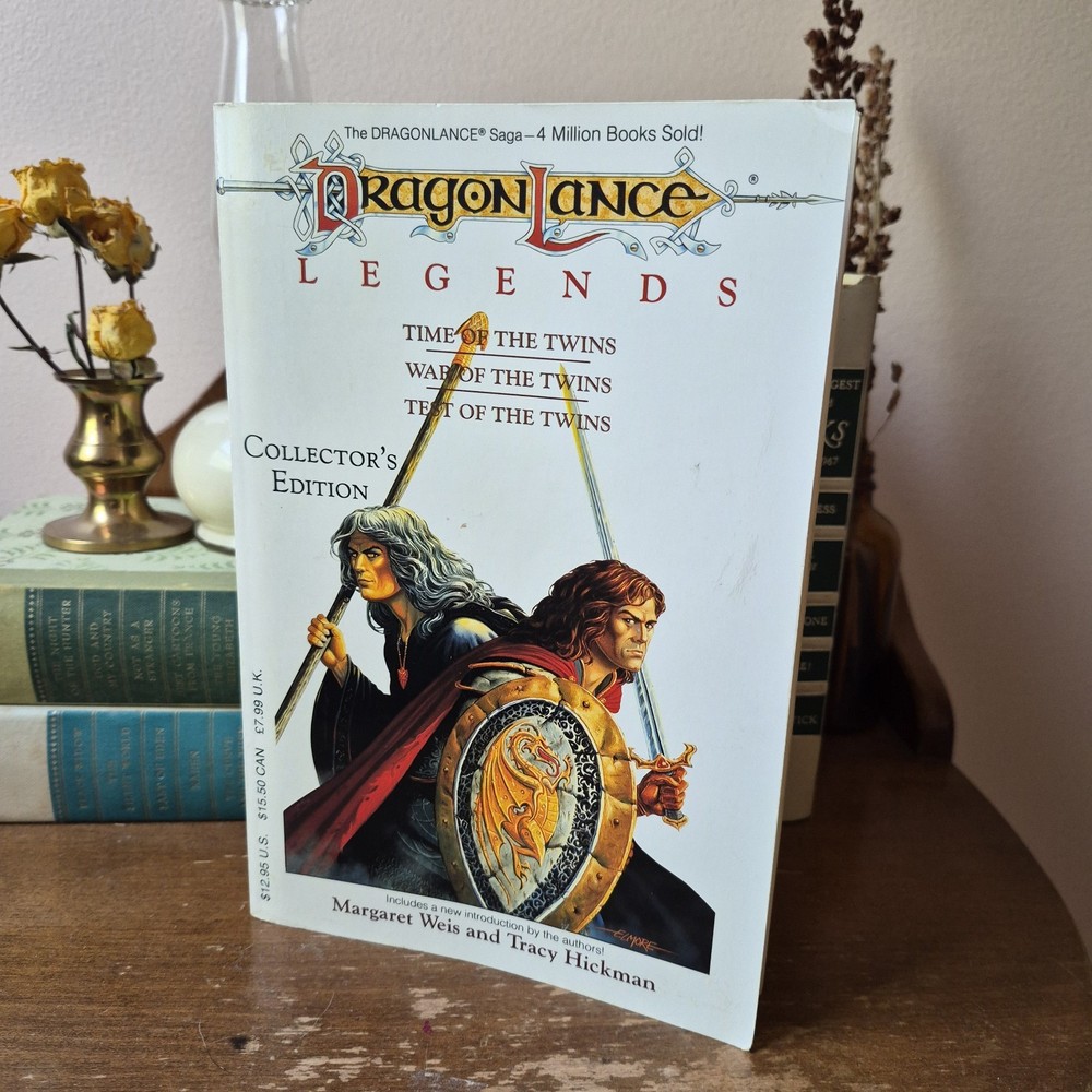SIGNED Margaret Weis Dragonlance Legends Collector Edition Omnibus TSR 1988 D&D