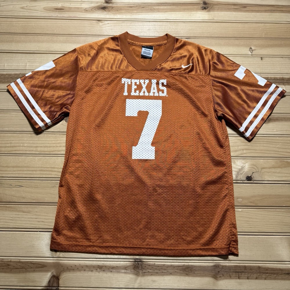 Nike Texas Longhorns #7 NCAA Football Jersey Youth Size Medium  