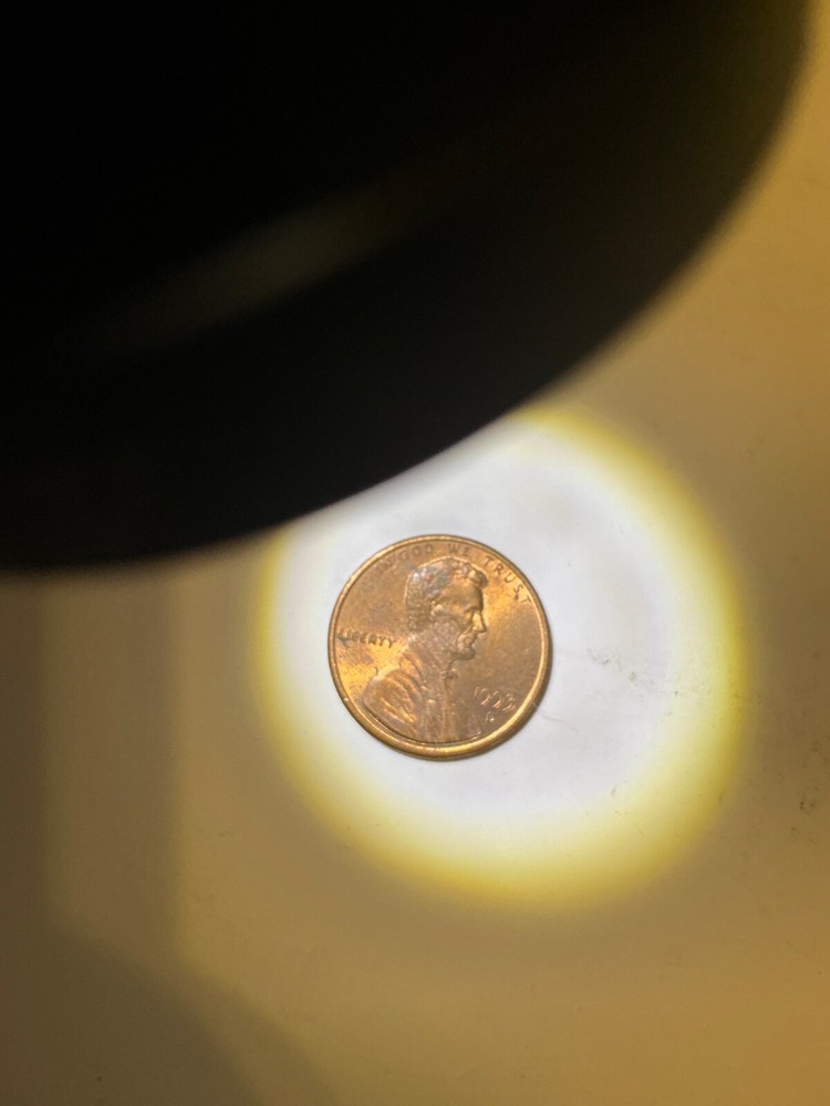 1993 D Lincoln Penny Major Mint Error Hair AM Close Rare Coin