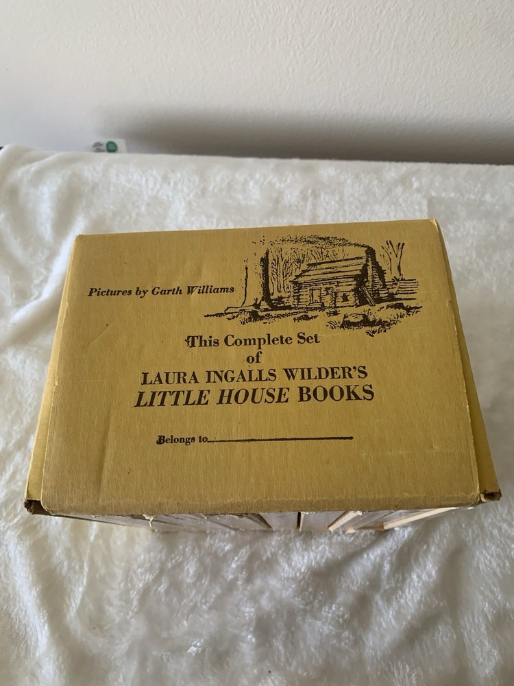 Set of 9 Laura Ingalls Wilder Little House Books 1st Harper Trophy Printing 1971