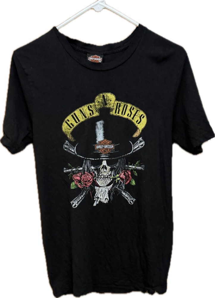 Guns N Roses X Harley Davidson Motor Cycles T-Shirt!