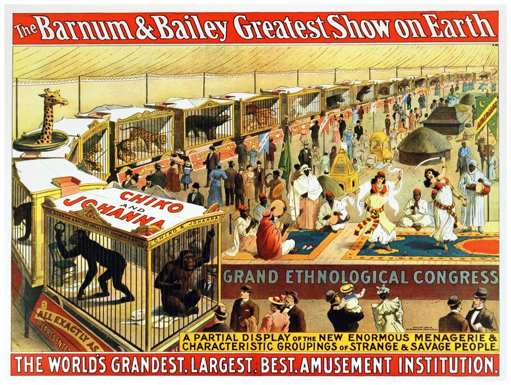 Decor Poster. Fine Graphic Art. World's Amusement Institution. Wall Design 1384