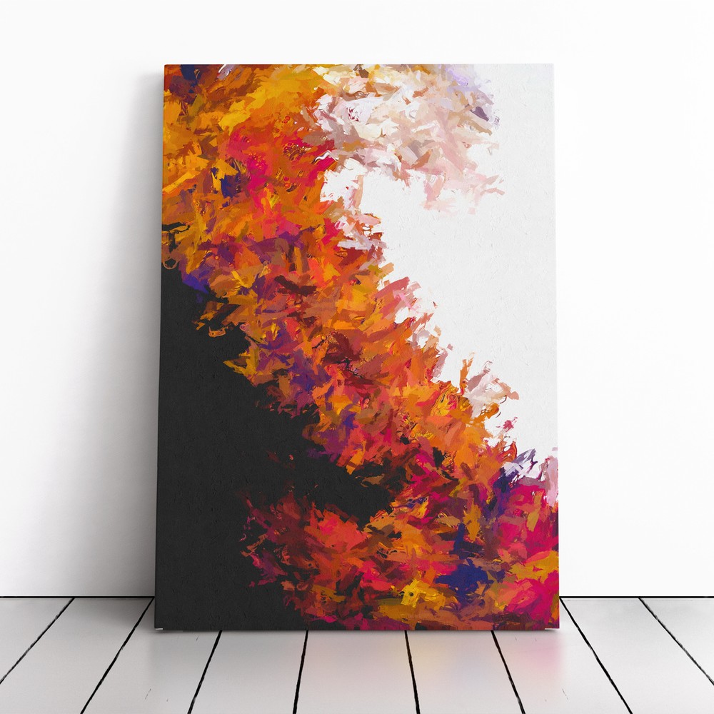 Escape Time Abstract Canvas Wall Art Print Framed Picture Home Office Decor