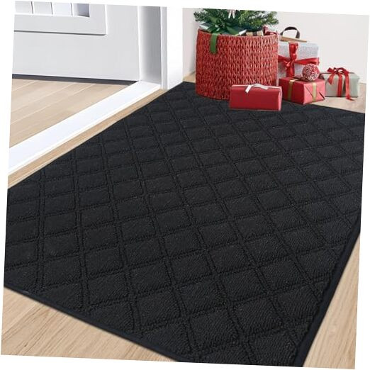 Dirt Trapper Door Mat Non-Slip Washable Doormats Welcome Mat, 32