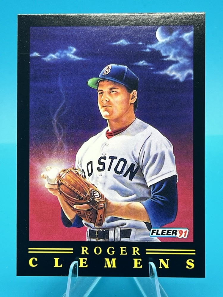 1991 Fleer #9 Roger Clemens Pro-Visions Boston Red Sox