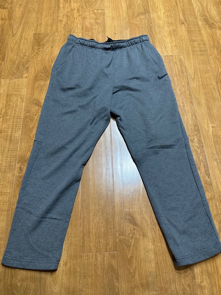 mens nike sweat pants dri fit xl