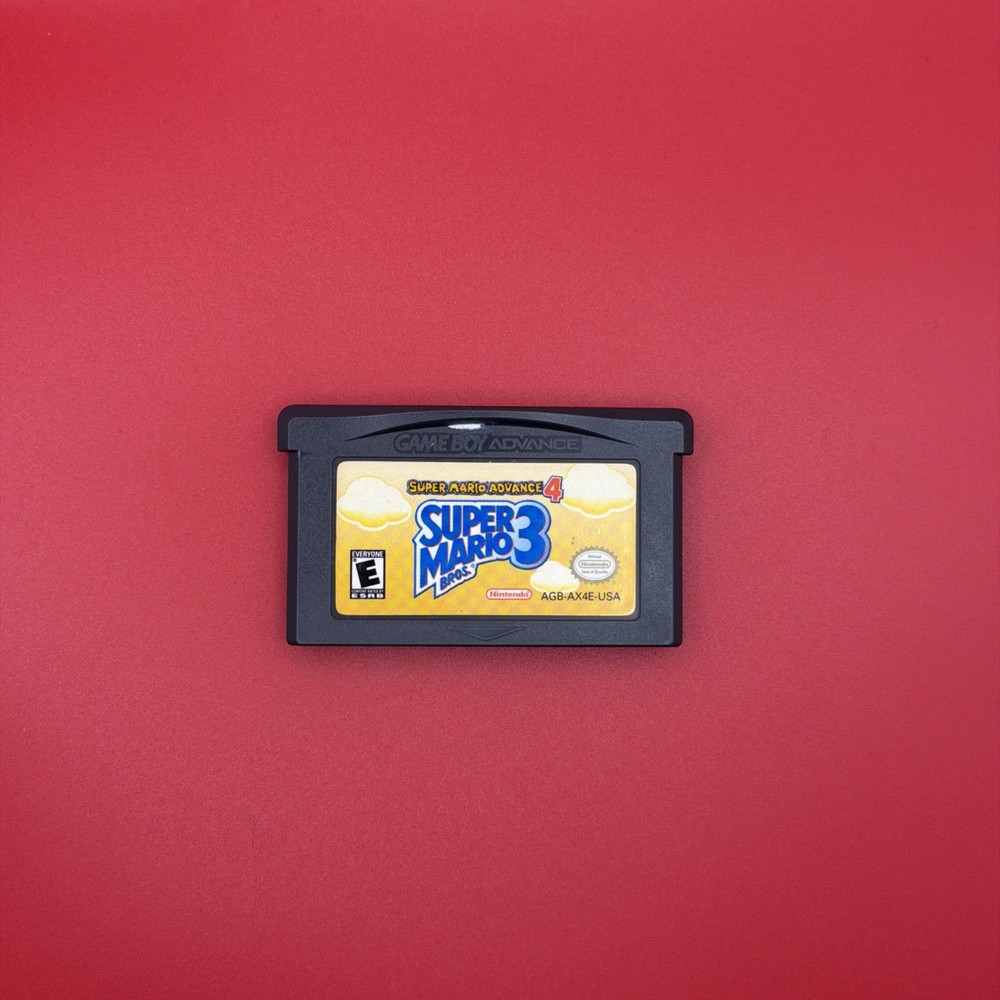 Super Mario Advance 4: Super Mario Bros. 3 (Game Boy Advance, 2003) Game Only