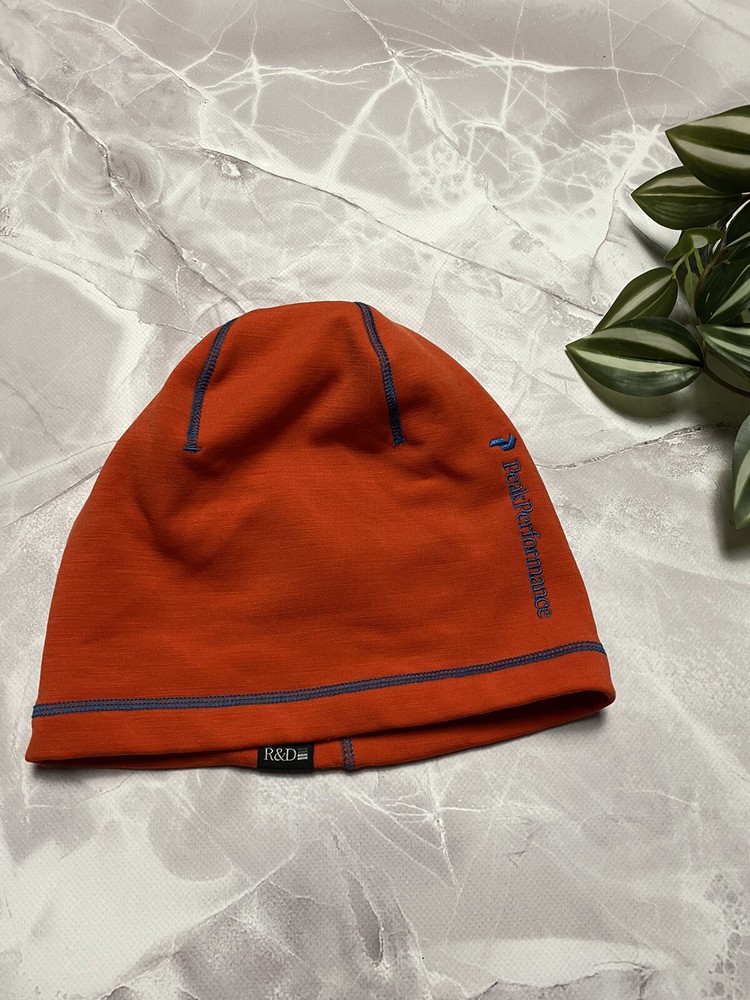 Peak Performance Heli Alpine Hat Wool Mix Stretch Fleece Size S-M