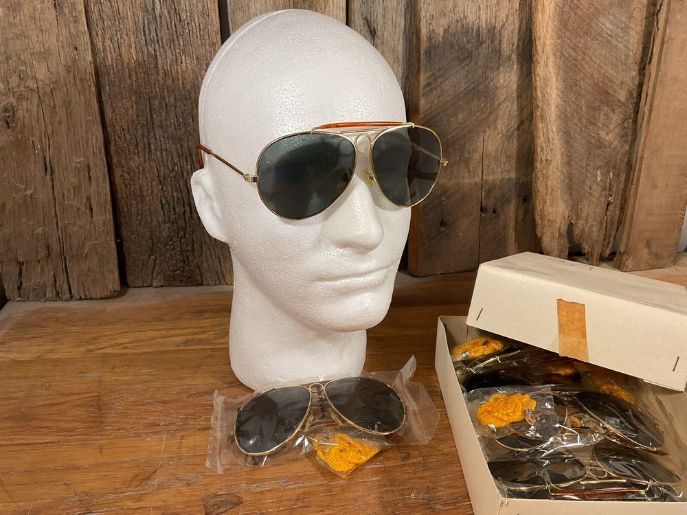 Lot of 7 - NOS Vintage 70’s/80’s Cheap Sunglasses Lot - Aviator - Taiwan