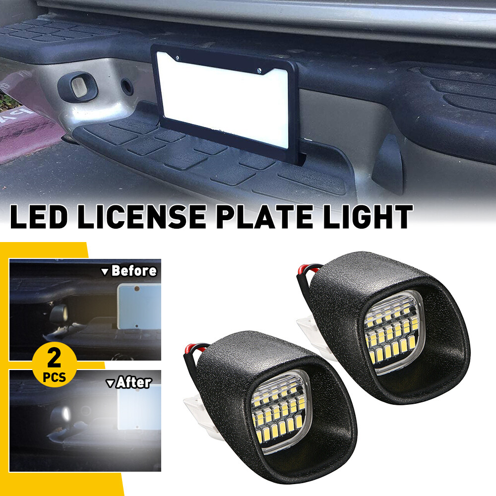 [BRIGHT] Chevy S10 GMC Sonoma Blazer Jimmy SMD LED License Plate Light Tag Lamp