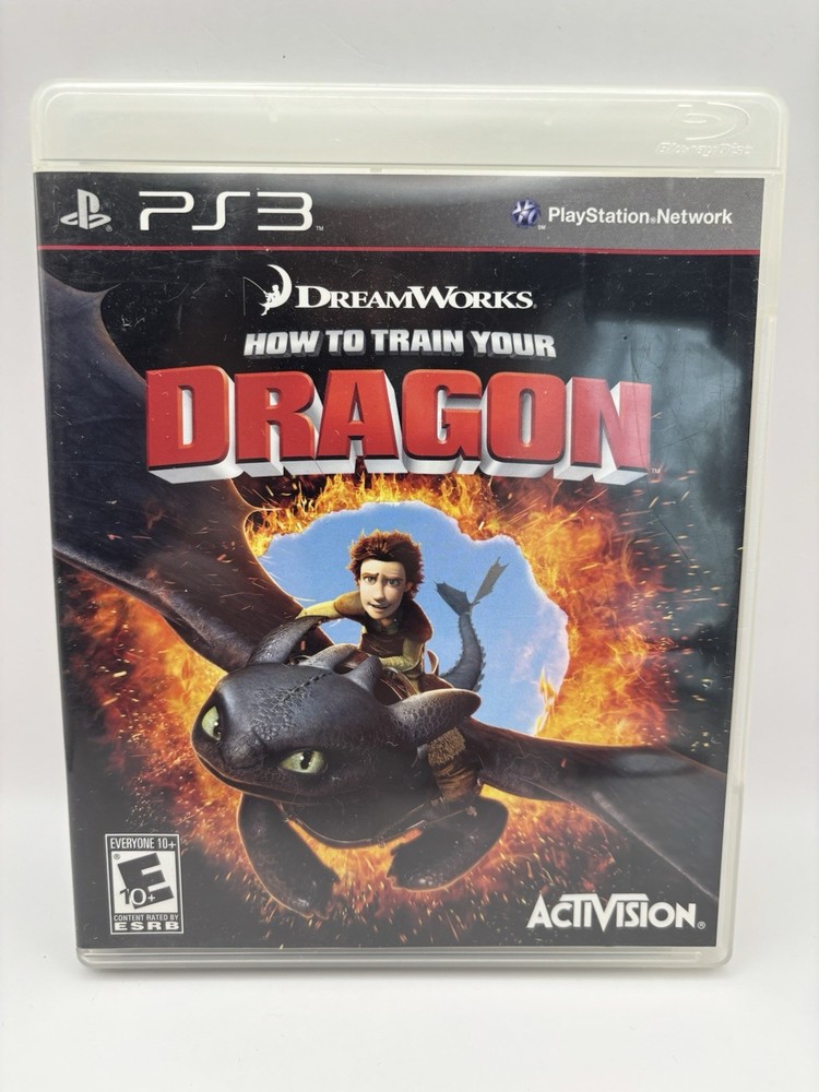 How to Train Your Dragon - Sony PlayStation 3 PS3 - Complete CIB - DreamWorks