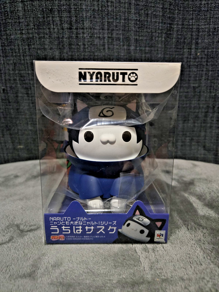MegaHouse Naruto Sasuke Uchiha Nyaruto Cat Figurine Nyanto! Series 2020