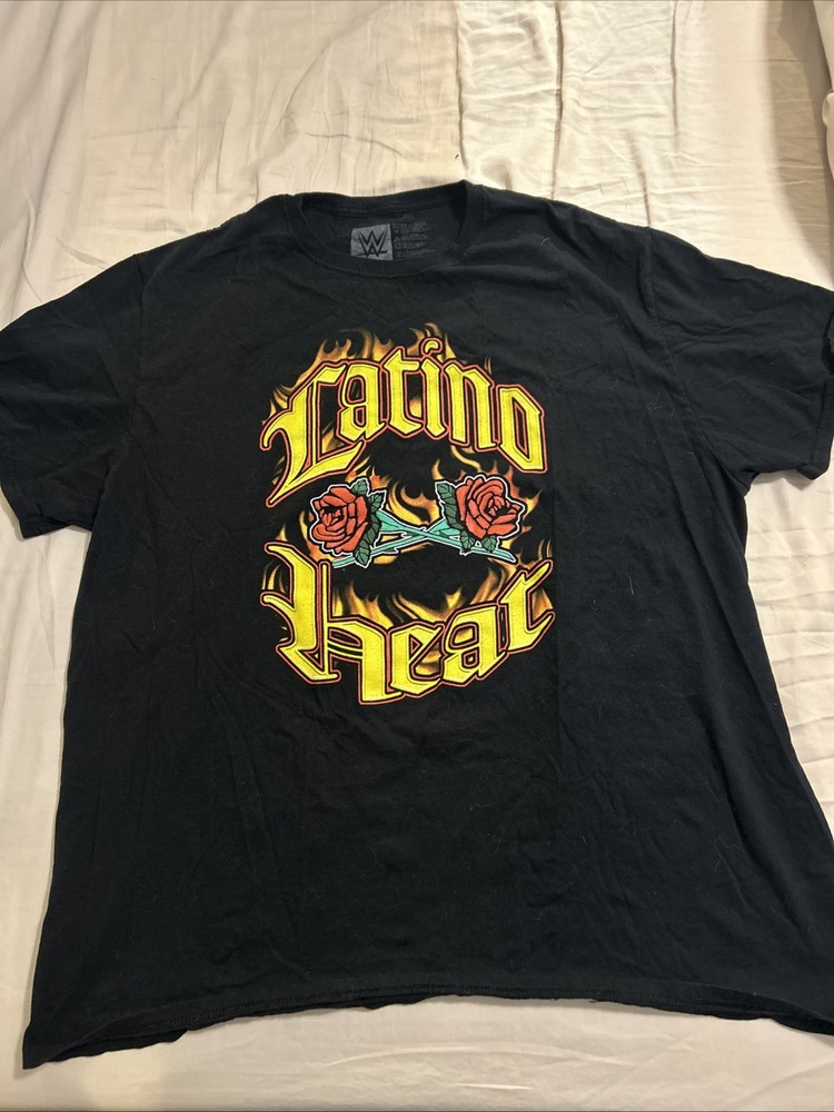 Vintage WWE Eddie Guerrero Latino Heat Roses Wrestling T Shirt Size 2XL