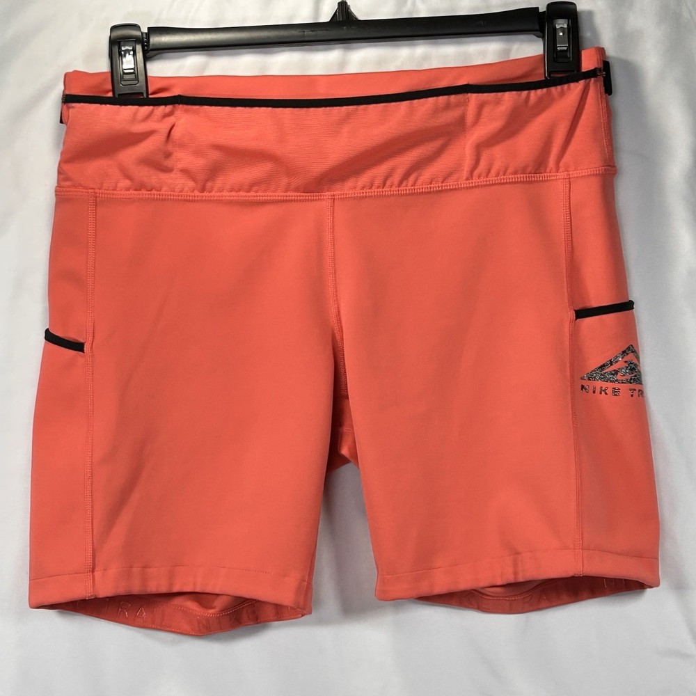 Nike Trail Epic Luxe Women’s 7” Running Shorts Size XL Dri Fit Magic Salmon