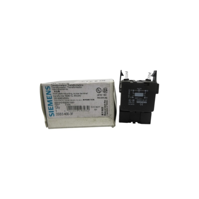 Siemens 3Sb3400-3F 24V Nsmp