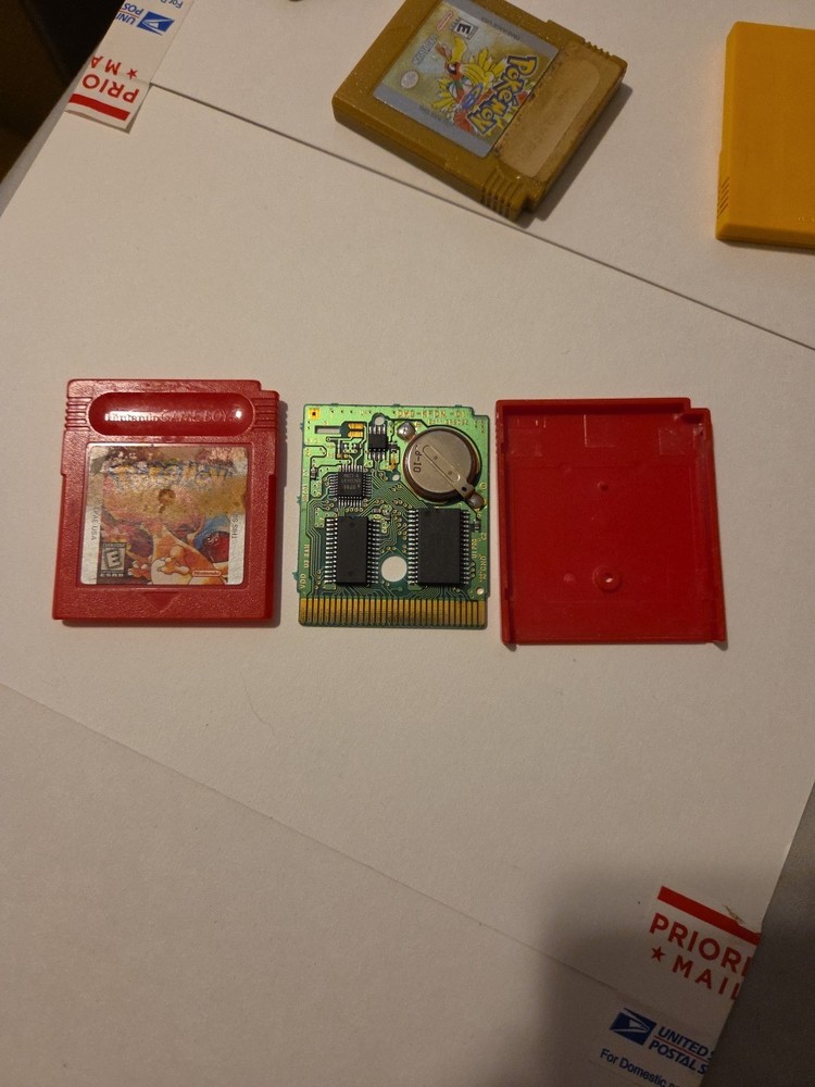 Pokemon Red Version GameBoy Authentic Cartridge Tested