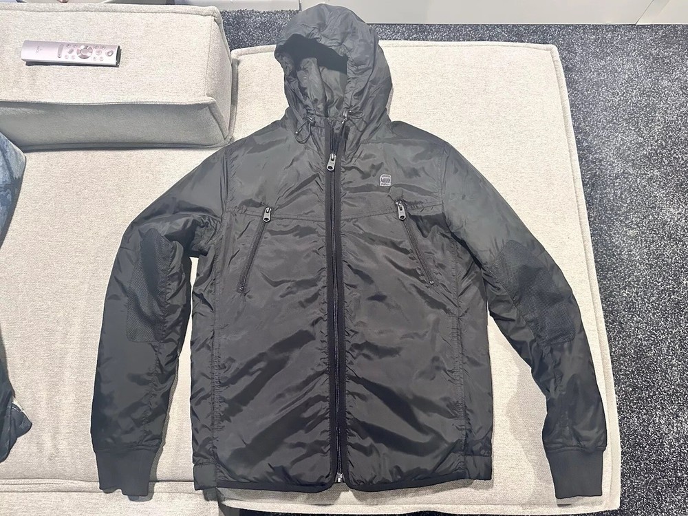 G-Star Raw Black Setscale HDD Overshirt Jacket Mens Size Large