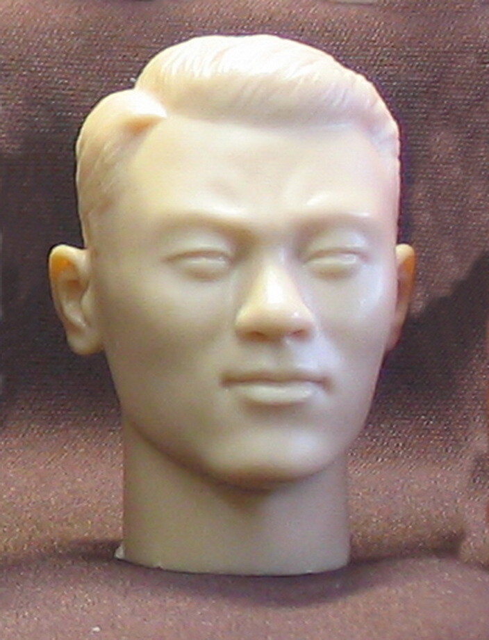 DM-8 CUSTOM RESIN UNPAINTED ASIAN HEAD SCULPT Action figures 1/6 Scale