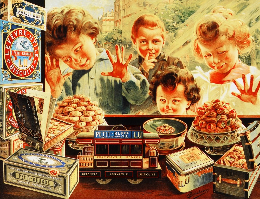 7955.Decoration Poster.Home Room wall interior art design.Children in Candy shop