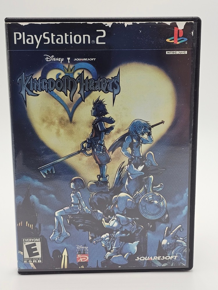 Sony Playstation 2 PS2 Kingdom Hearts Disc + Case Cleaned & Tested