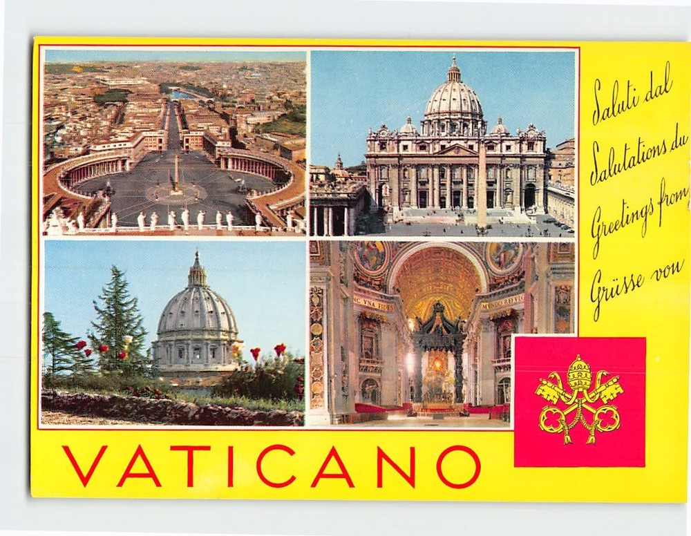 Postcard Scenes & Views Vatican