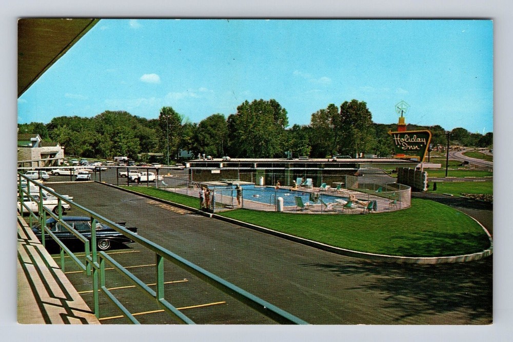 Valparaiso IN-Indiana, Holiday Inn, Advertising, Antique Vintage Postcard