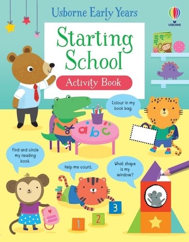 Starting School Activity Book by Greenwell, Jessica, Like New Used, Free ship...