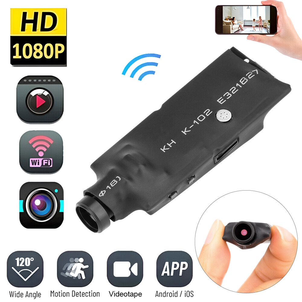 Mini Wireless 1080P HD WiFi Camera for Home Security & Nanny Monitoring