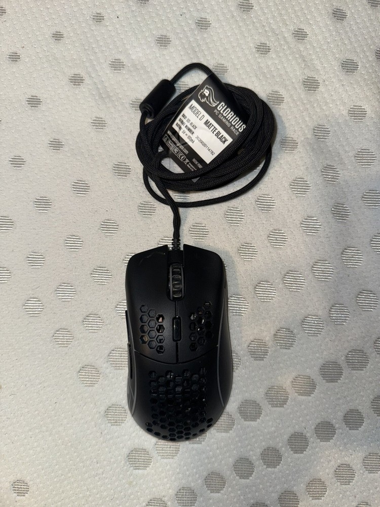 Glorious Model D Wired RGB Gaming Mouse for Precision Performance