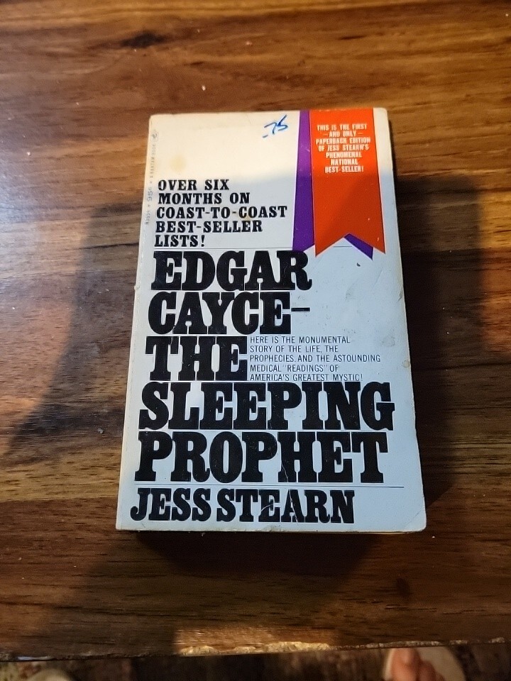 Edgar Cayce Biography Sleeping Prophet Paperback by Jess Stearn 1968