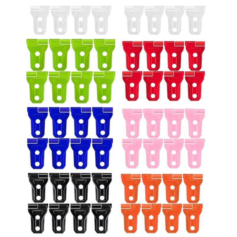 Automobile Exterior Upper Door Hinge Protective Trim Set For 4 Door Car